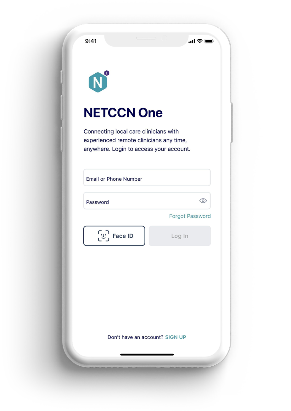 NETCCN One iOS application